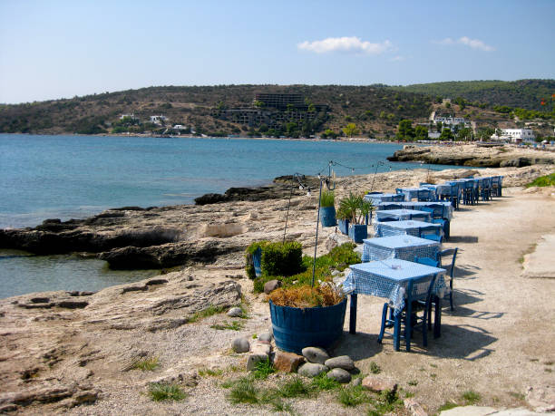 istock the coastline, Aegina island 1124997689