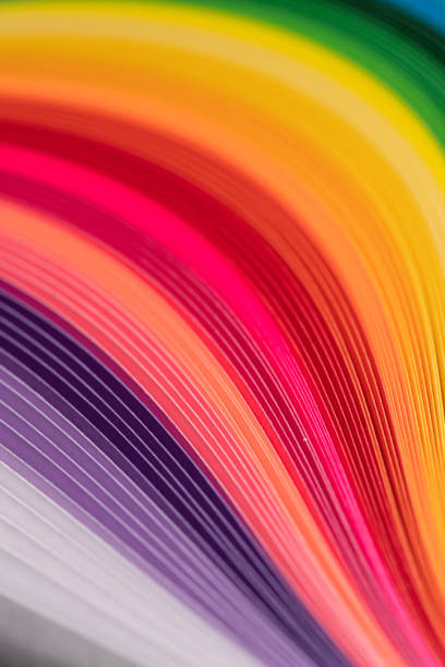 istock Abstract color rainbow stacked together in curve shape 1125007842