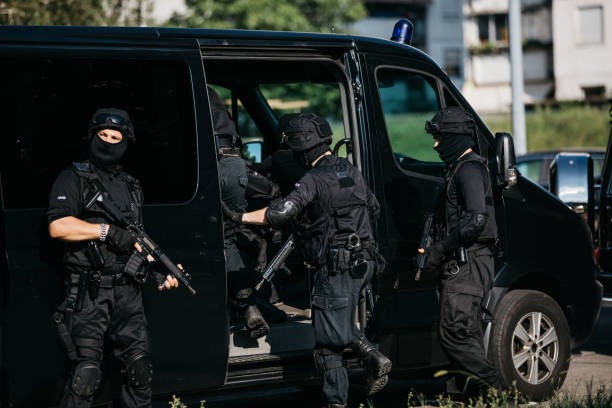 istock SWAT team entering police van 1125007981