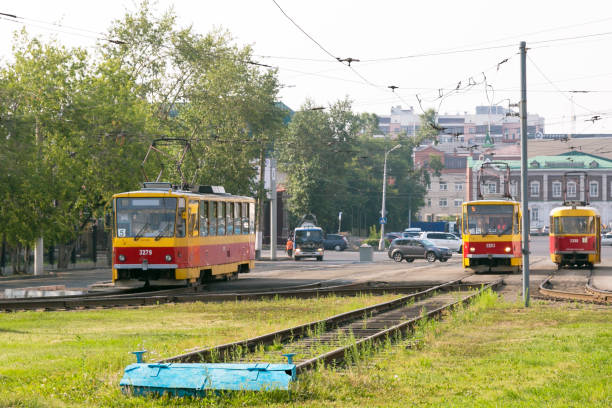 istock Urban transport carrying passengers. 1125012702
