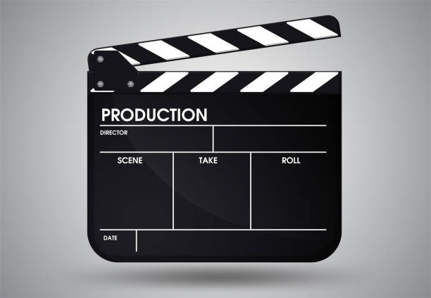 istock Slate of director film. Illustration Vector EPS10. 1125013697