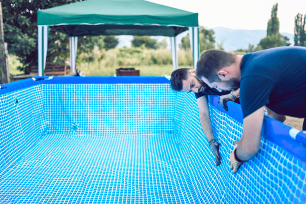 istock Adjusting Outdoor Kiddie Pool 1125015866