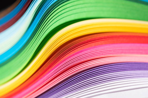 istock Abstract color rainbow stacked together in curve shape 1125018294