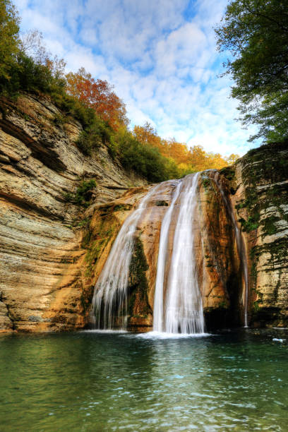 istock Golalan canyon and waterfall in Samsun, Turkey 1125020541