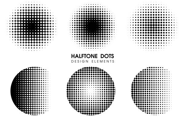 Abstract Halftone dots Comic Cartoon Background. Vector Illustration Design. Abstract Halftone dots Comic Cartoon Background. Vector Illustration Design. half tone stock illustrations