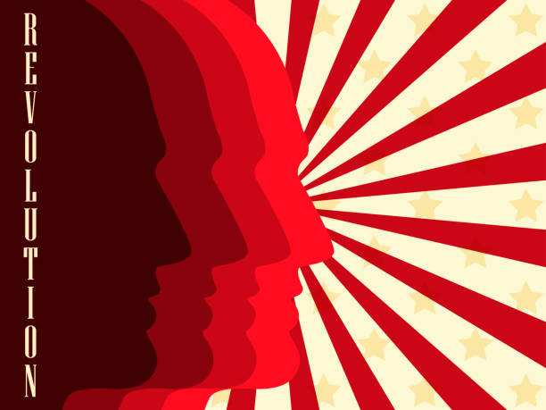 Revolution poster. Vector illustration.