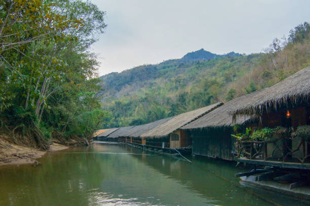istock Village on the river Kwai 1125044714