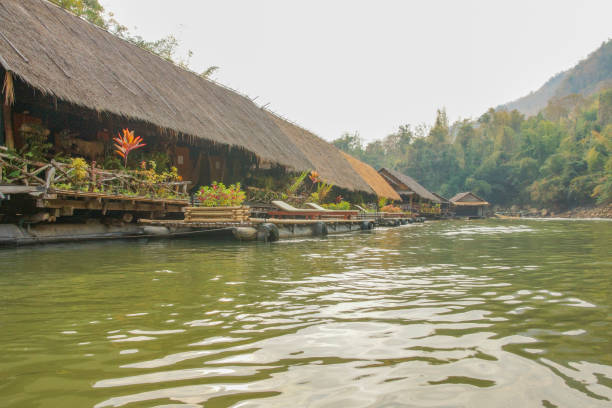 istock Village on the river Kwai 1125044845
