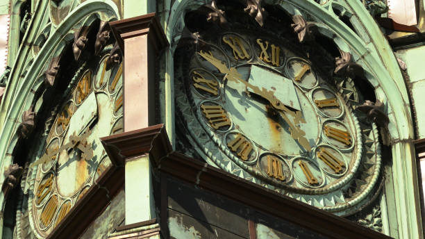 istock Church clock Lutherstadt Wittenberg 1125044893