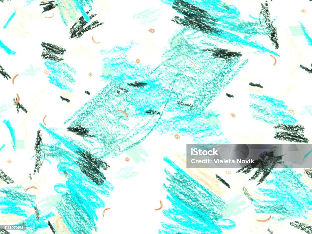 Drawing Crayons Header Creative Crayon Header Stock Illustration - Download Image Now ...