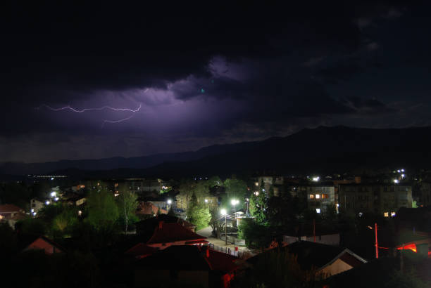 istock UFO and electric storm 1125081168