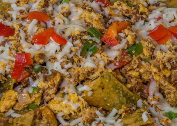 istock colorful full frame Huevos Rancheros 1125081322