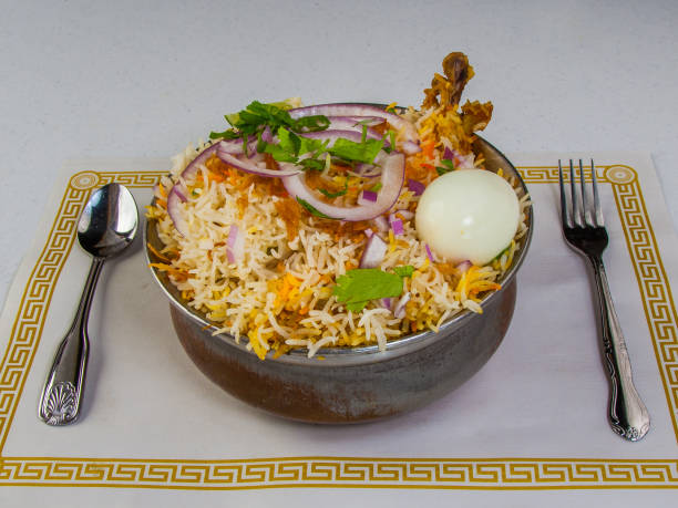 istock Asian Indian bowl of Byrani 1125081482
