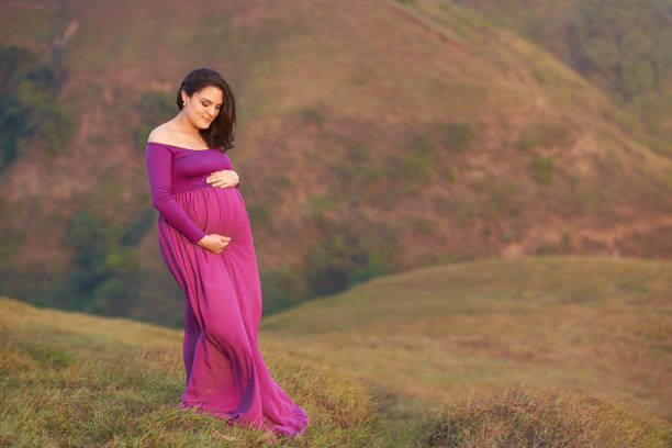 istock Pregnat woman hugging belly 1125084870