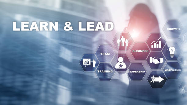 istock Learn and Lead futuristic concepts for busines. 1125090625