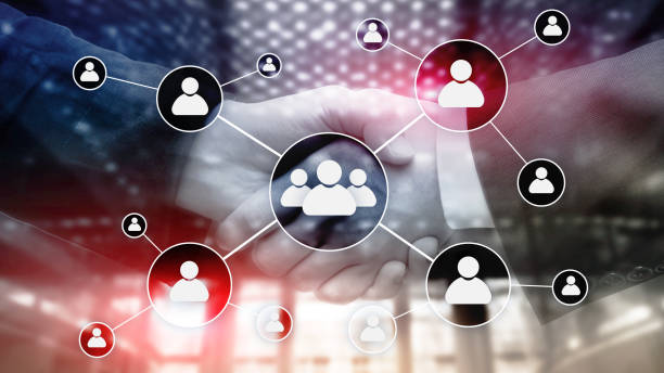 istock HR - Human resources management concept on blurred business center background 1125090874