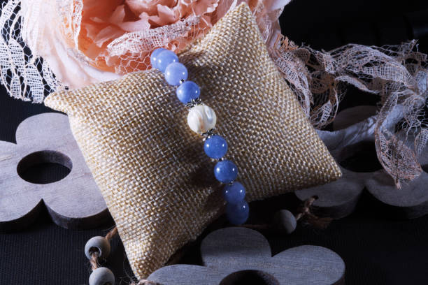 istock angelite and pearl natural stone bracelet 1125091550