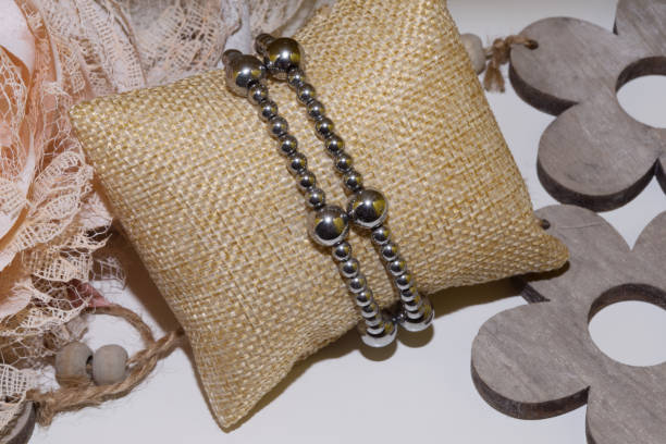istock hematite bracelet natural stone 1125091566
