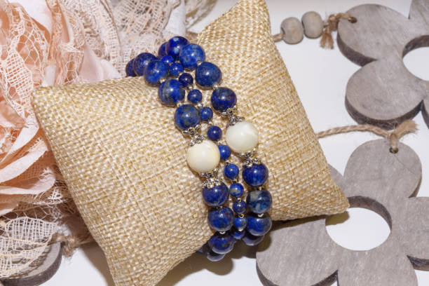 istock lapis lazuli pearl natural stone bracelet 1125091575