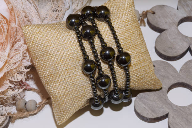 istock hematite bracelet natural stone 1125091578