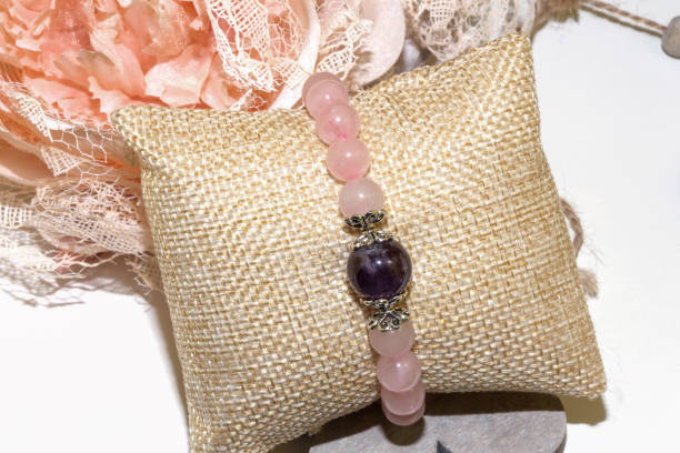istock pink quartz amethyst natural stone bracelet 1125091596