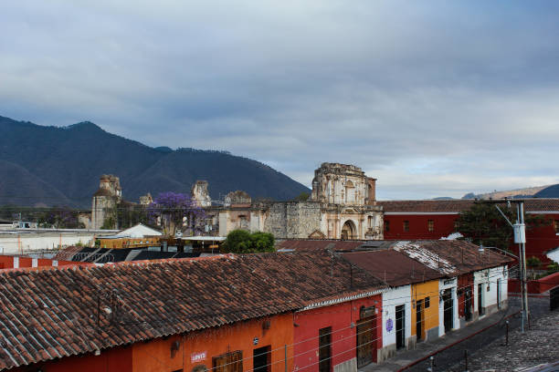 istock Old building in Antigua, Guatemala 1125097069