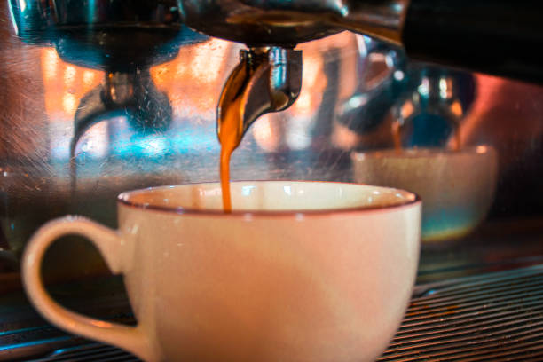 istock barista prepares cappuccino for guests 1125112174