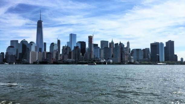 A view of New York from the river