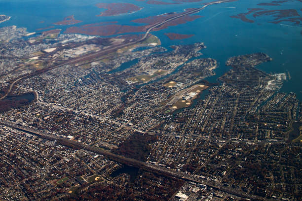 istock New York view from airplane 1125125111