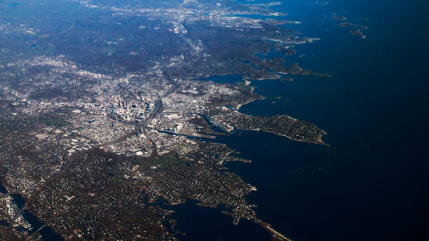 istock New York view from airplane 1125125451