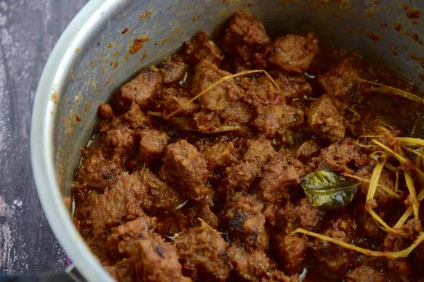 istock Rendang Padang. Spicy beef stew from Padang, Indonesia. 1125125747
