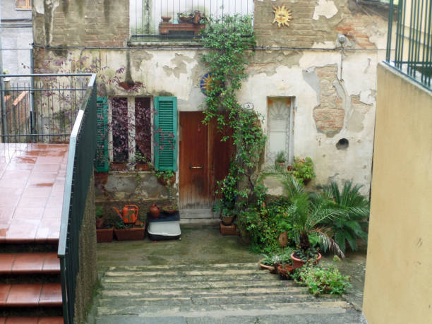 Mai 23, 2022, Comune di Padenghe: Beautiful early summer day in the center of Comune di Padenghe on Lake Garda