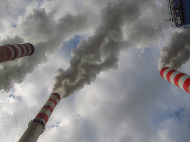 istock Sky engages covered and from high chimneys smoke 1125136220