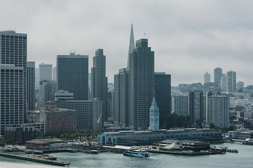 Port of San Francisco and the City Skyline  (horizontal)