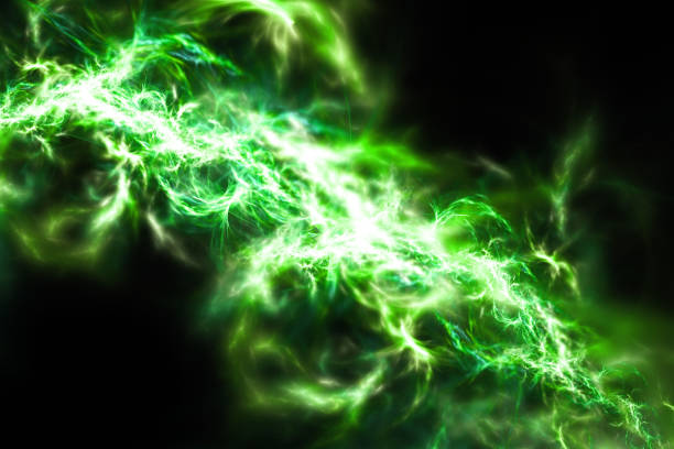 istock Fantasy colorful chaotic fractal texture. 1125149659