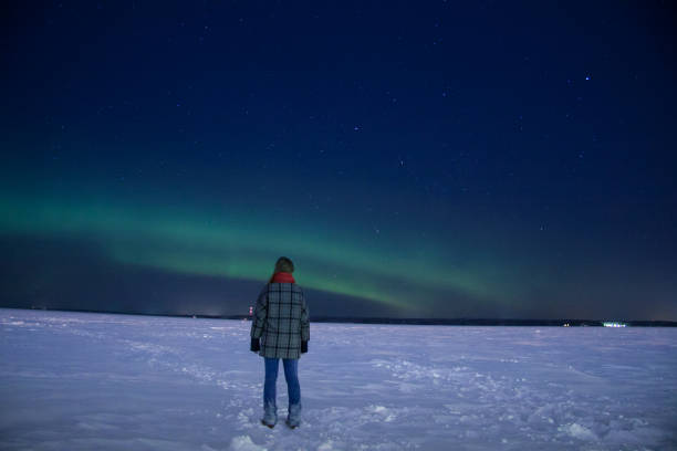 istock Northern Lights (Aurora Borealis) over Finland 1125152897
