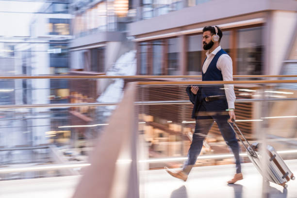 Busy businessman.