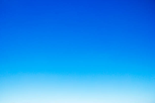 istock Clear blue sky background and empty space for your design, no cloud 1125182725