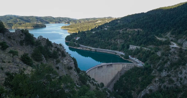 istock Plastira lake dam 1125187297