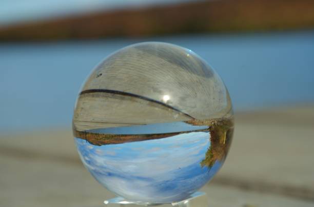 istock Crystal ball Reflection of Lake 1125188737