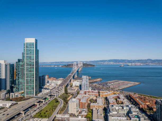 istock Aerial view of Bay Bridge 1125191109