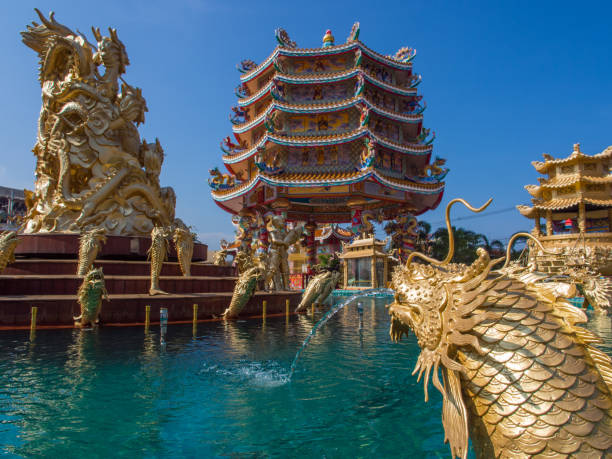 istock Chinese Temple at Ang Sila, Chonburi, Thailand 1125200746