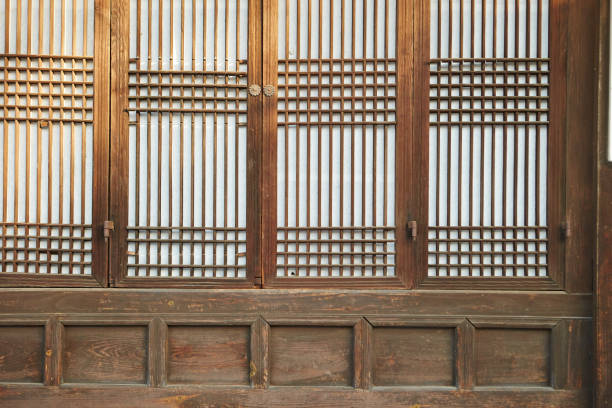 istock Wooden doors 1125204544