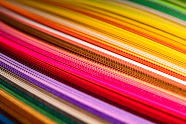 istock Abstract color rainbow stacked together in curve shape 1125210455