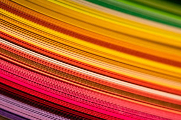 istock Abstract color rainbow stacked together in curve shape 1125210937