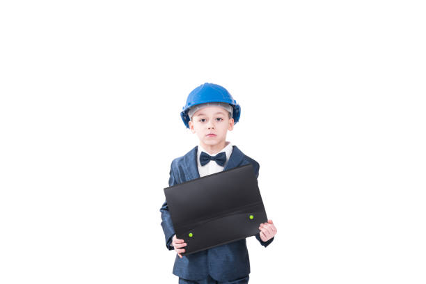 istock Serious young business boy 1125213522