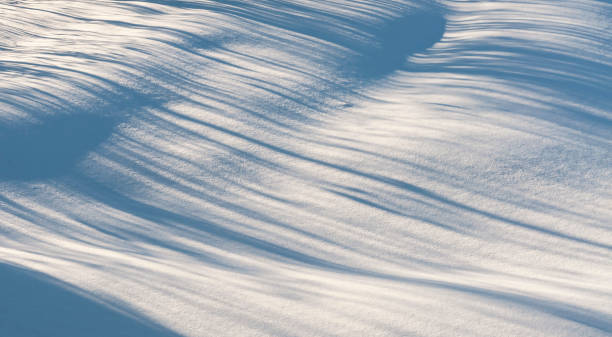 istock texture snowdrift illuminated by the sun with wavy shadows 1125222255