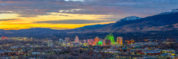 istock Reno , Nevada at dawn 1125223971