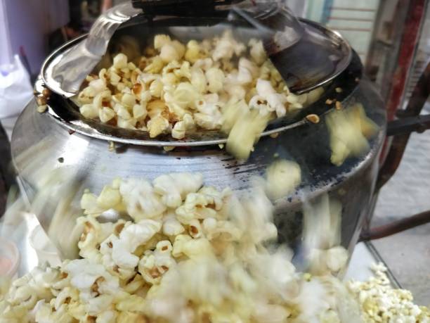 istock Close-up full frame shot of popcorn 1125232180