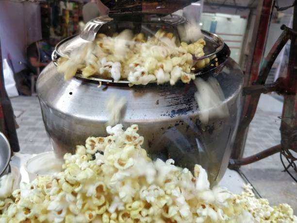 istock Close-up full frame shot of popcorn 1125232217